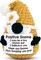 Inspirational Crochet Gnome – Handmade Positive & Encouraging Elf Doll, Mini Gift for Women, Men & Friends – Christmas Stocking Stuffer, White Elephant, Desk Decor